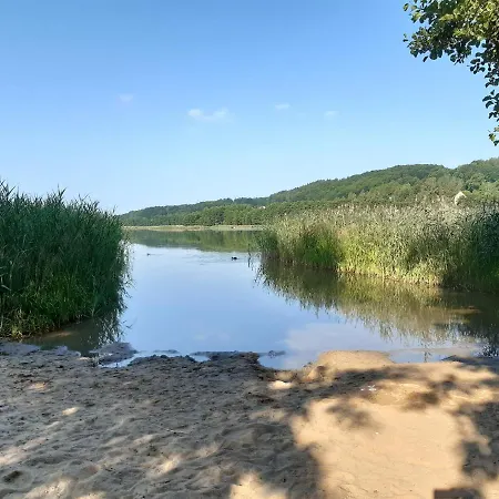 Kaszuby, Dom Kaszubski Nad Jeziorem Danielowa Dolina Prázdninový dům Szymbark (Pomerania)