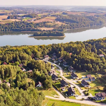 Kaszuby, Dom Kaszubski Nad Jeziorem Danielowa Dolina Prázdninový dům Szymbark (Pomerania)
