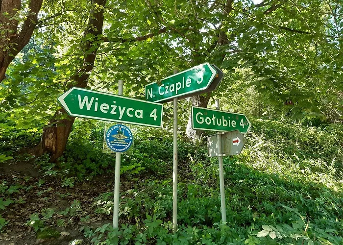 Prázdninový dům Kaszuby, Dom Kaszubski Nad Jeziorem Danielowa Dolina Szymbark (Pomerania)