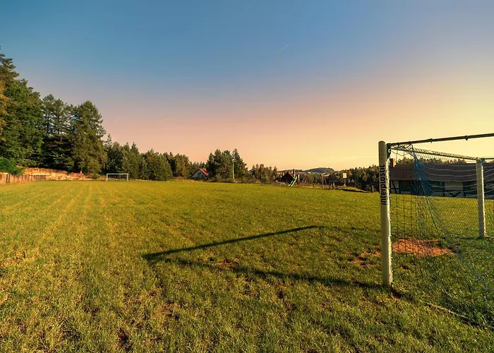 Kaszuby, Dom Kaszubski Nad Jeziorem Danielowa Dolina Prázdninový dům Szymbark (Pomerania)