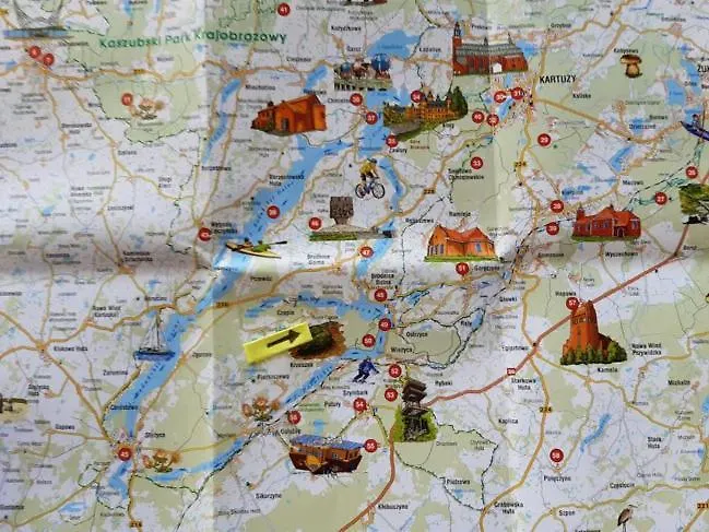 Kaszuby, Dom Kaszubski Nad Jeziorem Danielowa Dolina Prázdninový dům